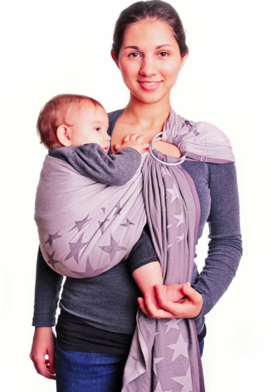 Beispiel Ring-Sling Tragetuch